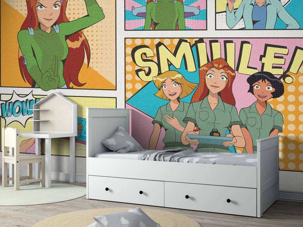 Stripheldinnen in Actie