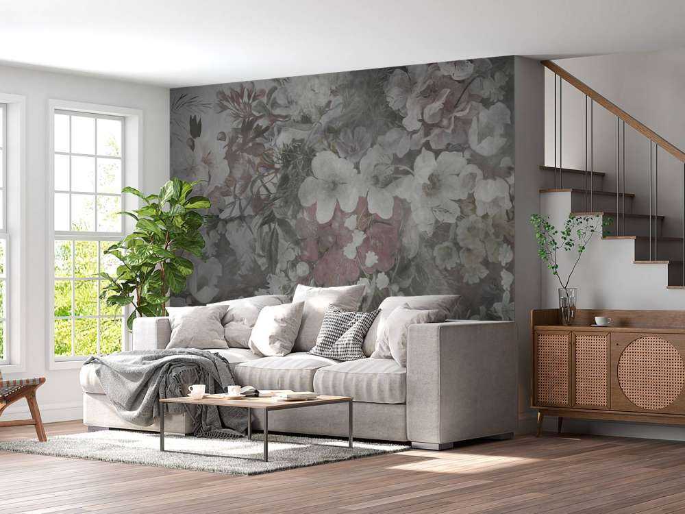 Apple Blossom and Anemones