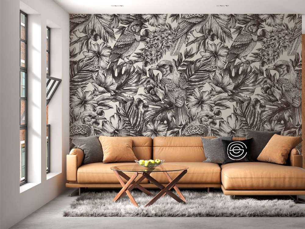 Florale Vogel Symfonie