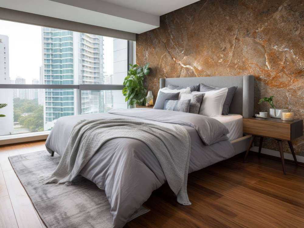 Bruine marmeren achtergrond