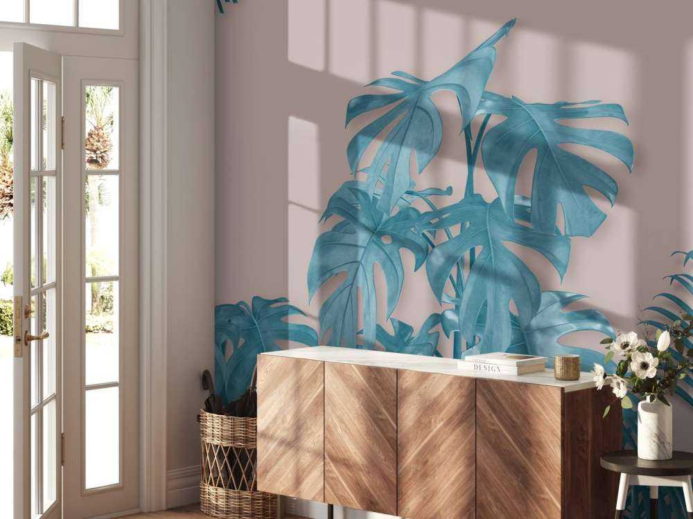 Exotisch jungleblad