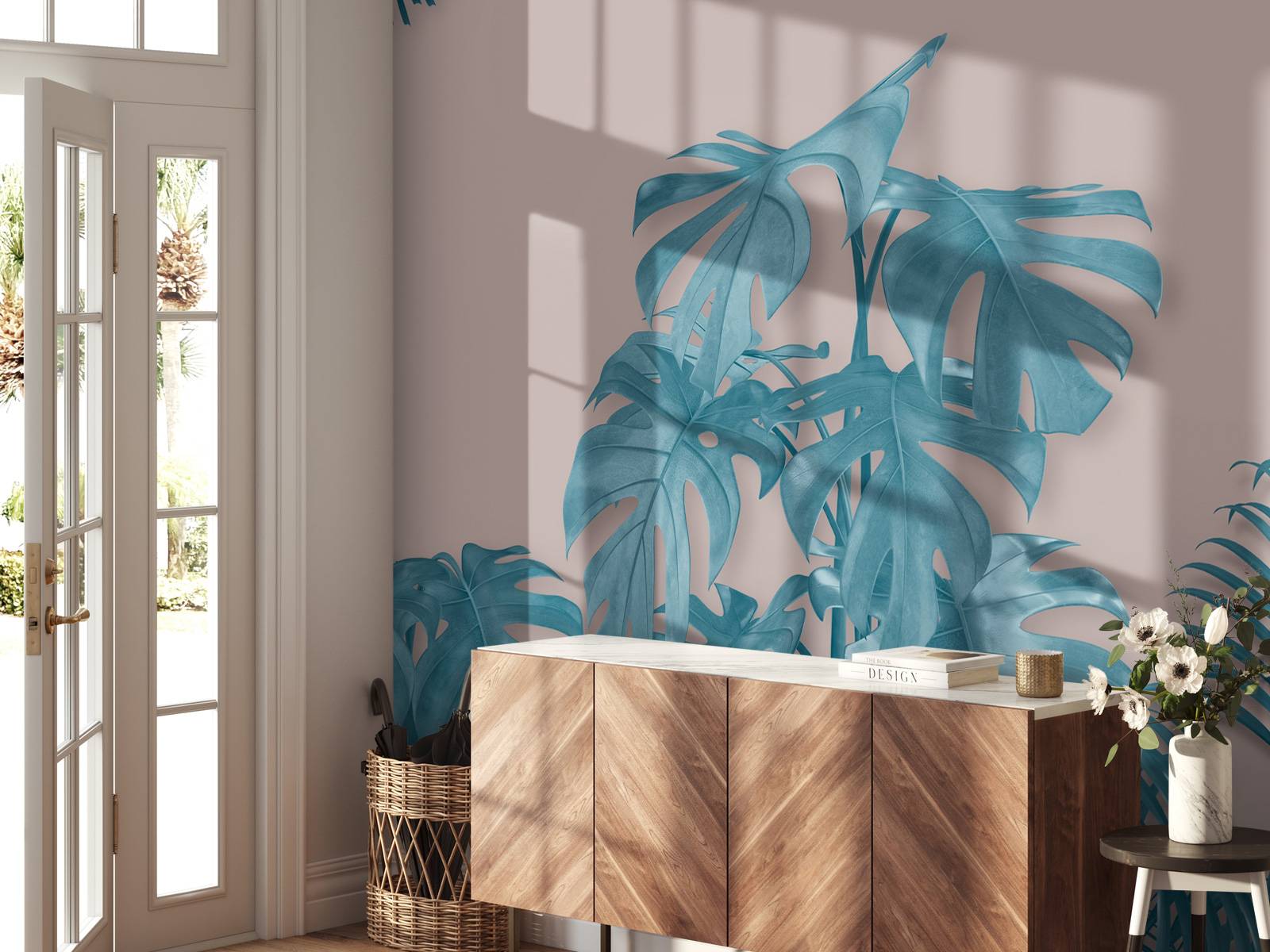 Exotisch jungleblad