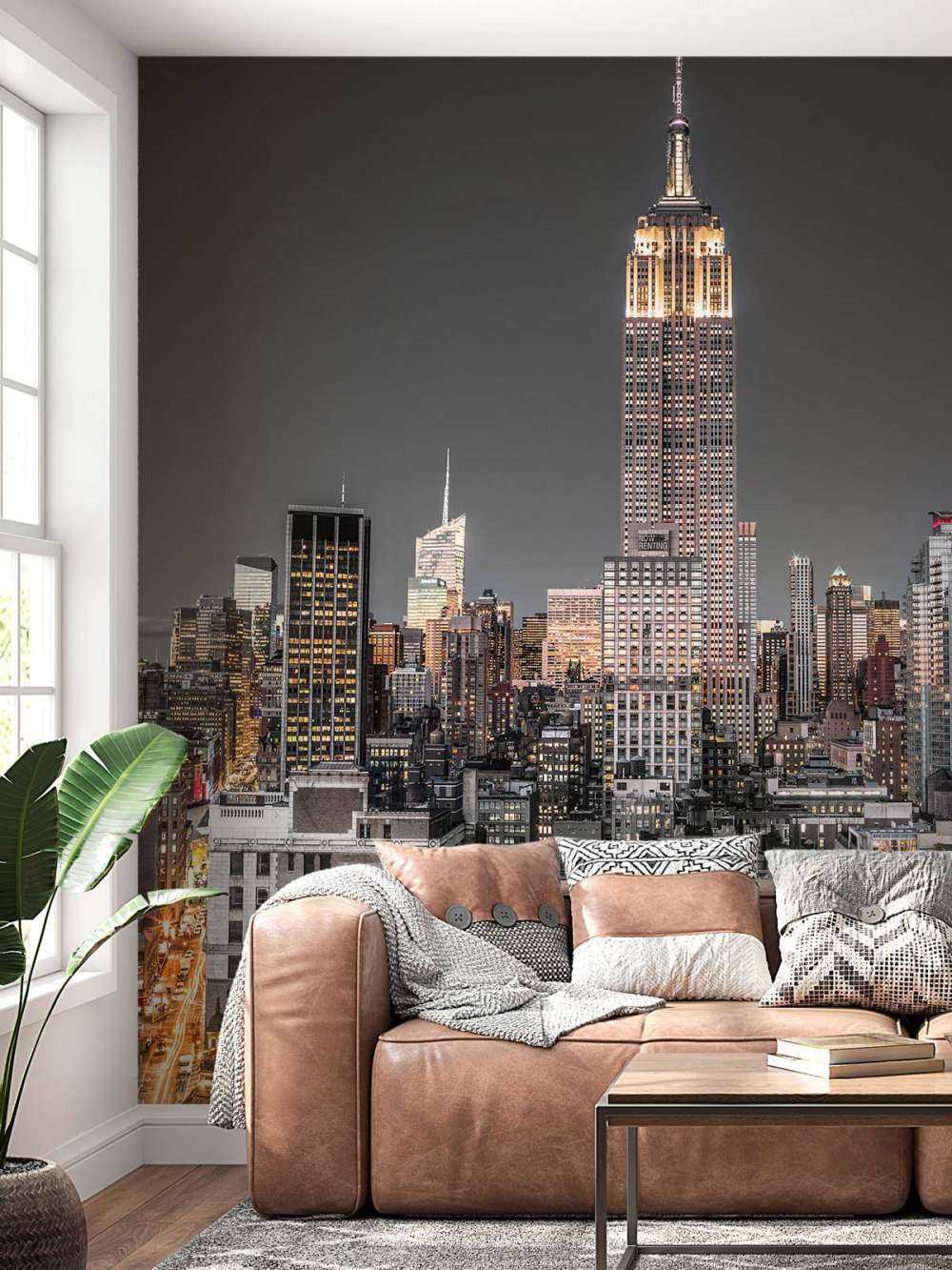 Empire State Building in de avond