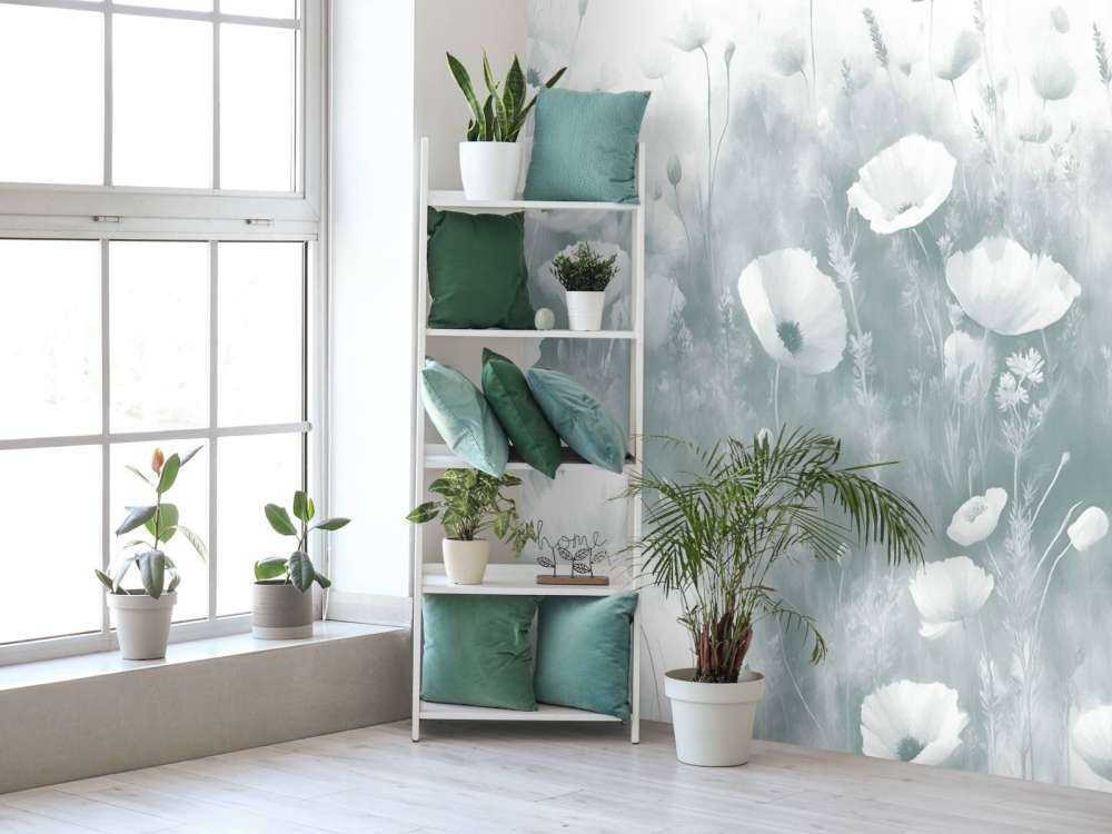 Wildflower dance - dark green