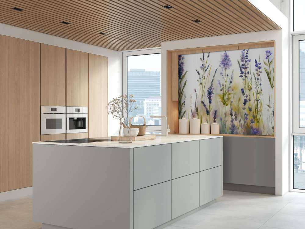 Lavender Glade Seamless Pastel