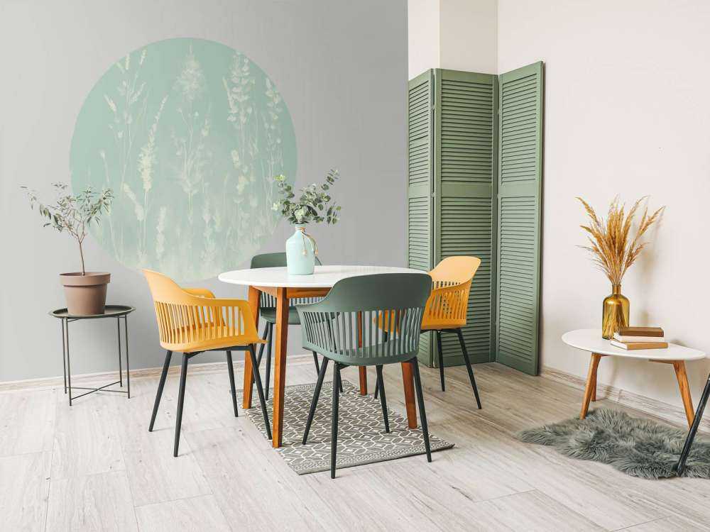 Lavender Glade Seamless Mint Green