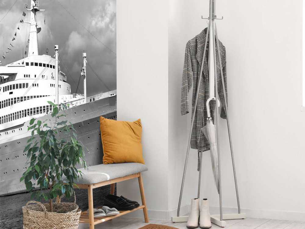 Tijdloze oceaanklassieker in zwart-wit