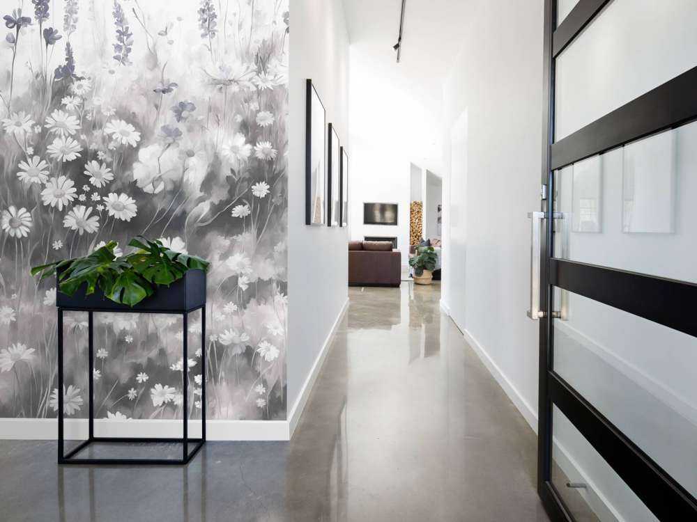 Lush Greenery of Summer Soft Beige