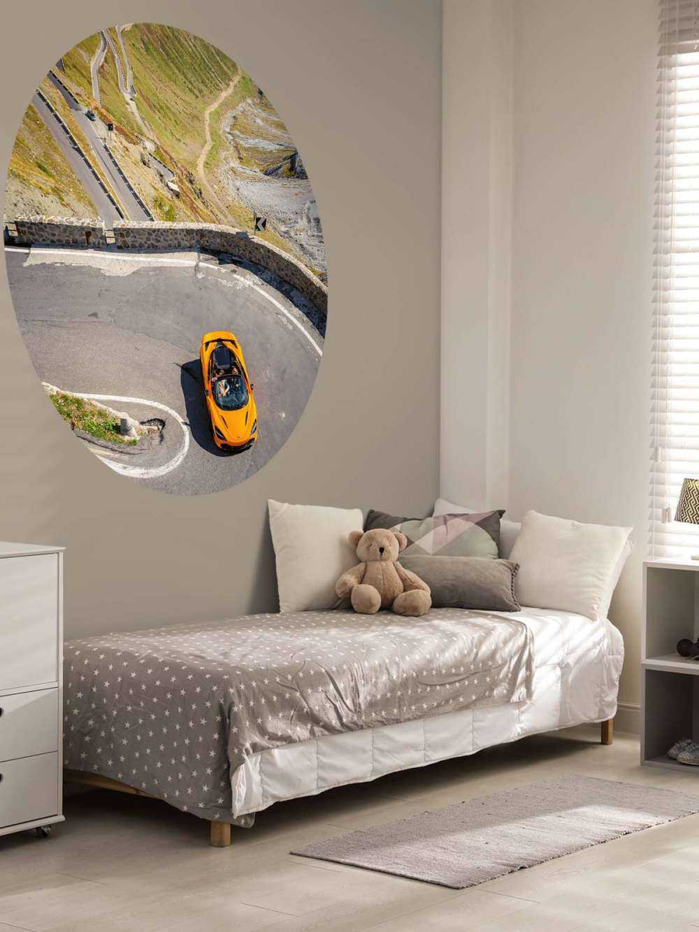 McLaren op Stelviopas - color