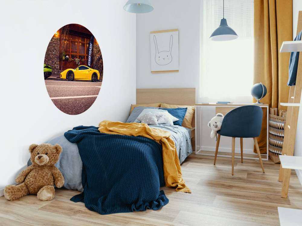 Exclusieve auto's bij houten lodge