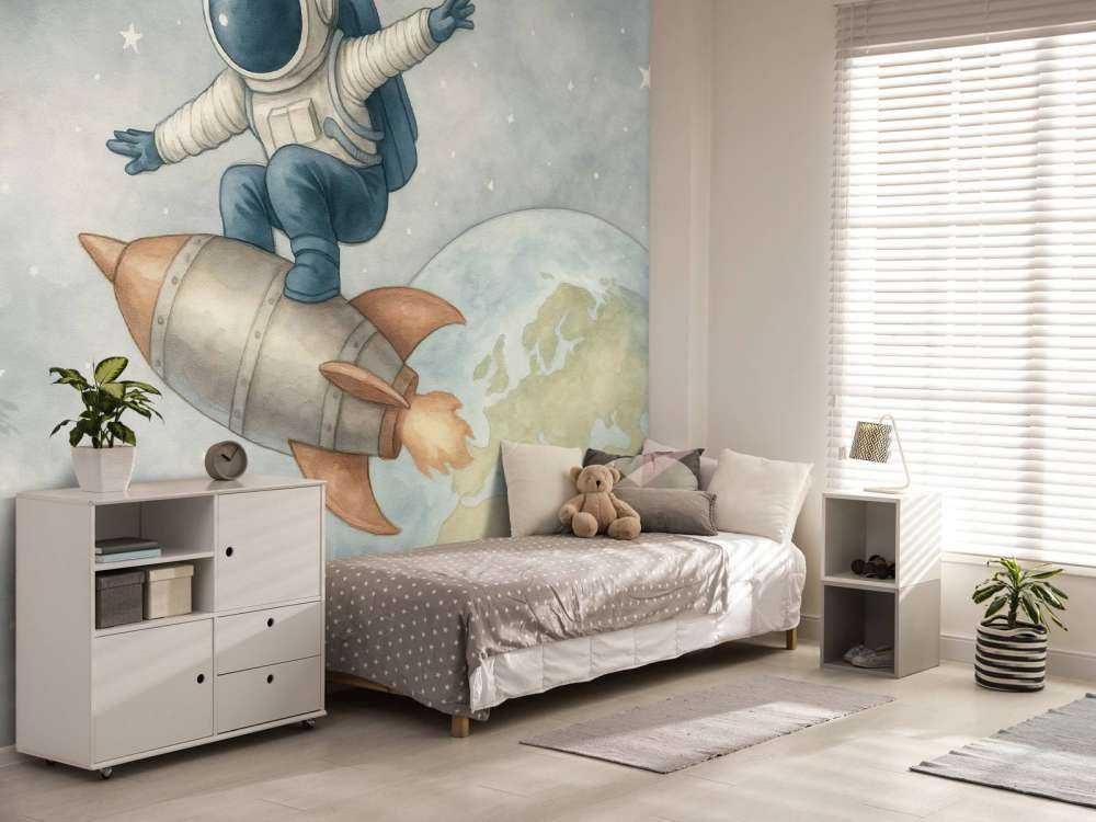 Ruimteavontuur boven de aarde