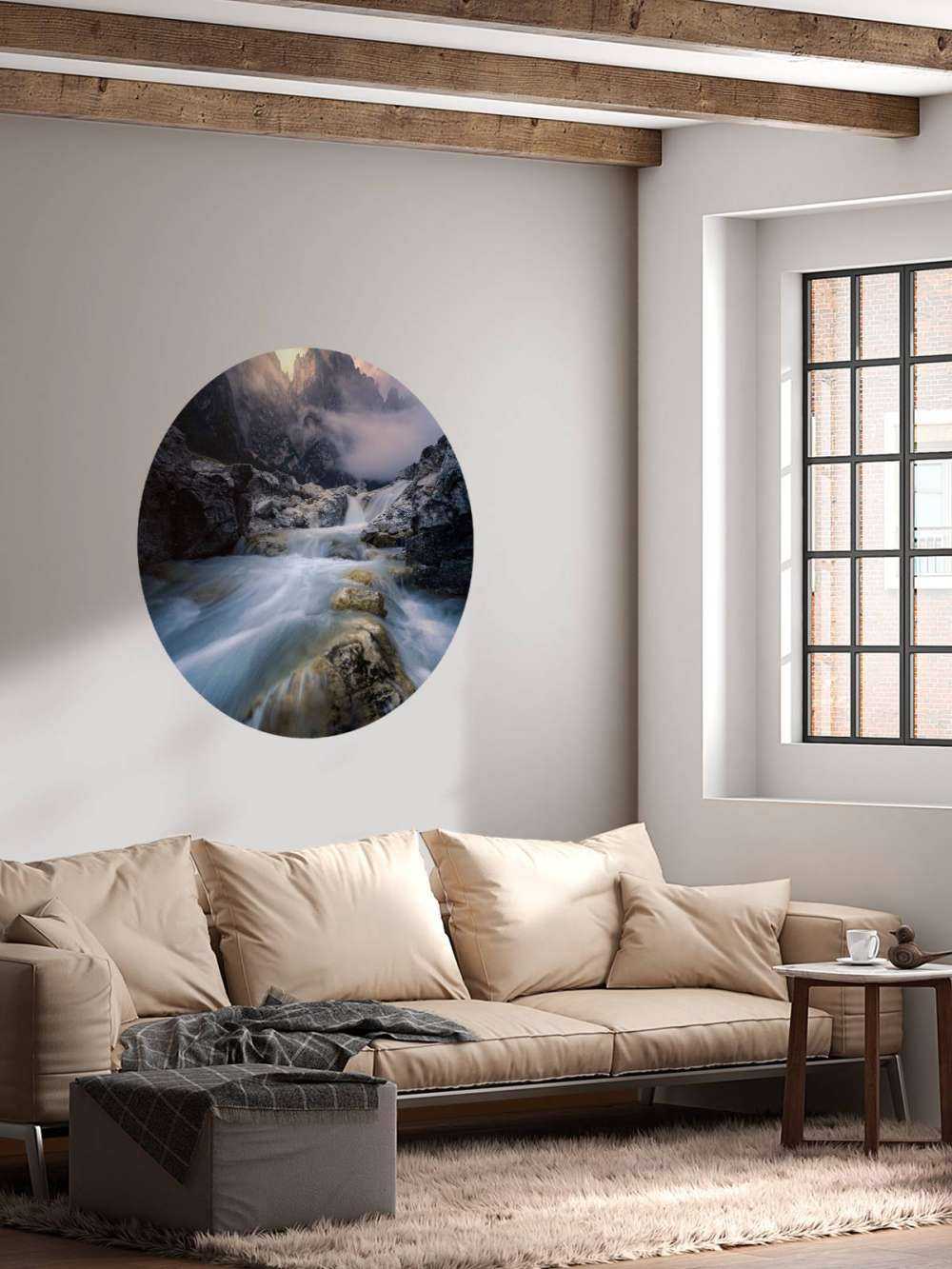 Bergstroom in de Schemering