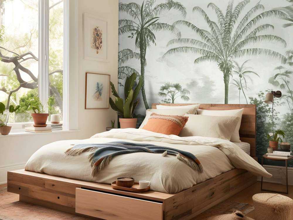 Romantic Tropics Green