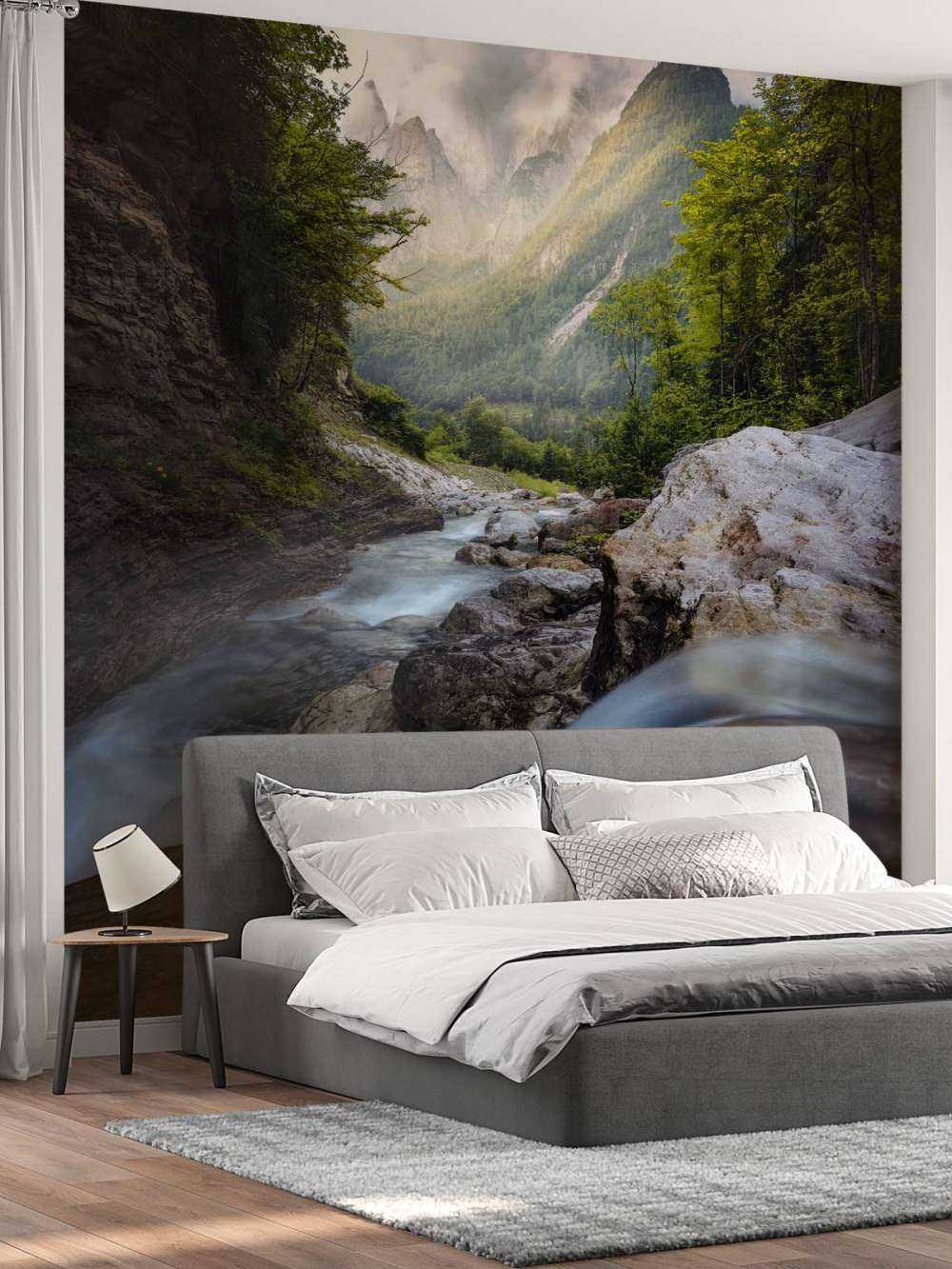 Bergstroom in de Wildernis