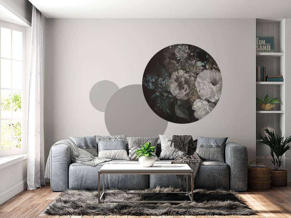 Bouquet with lilac White