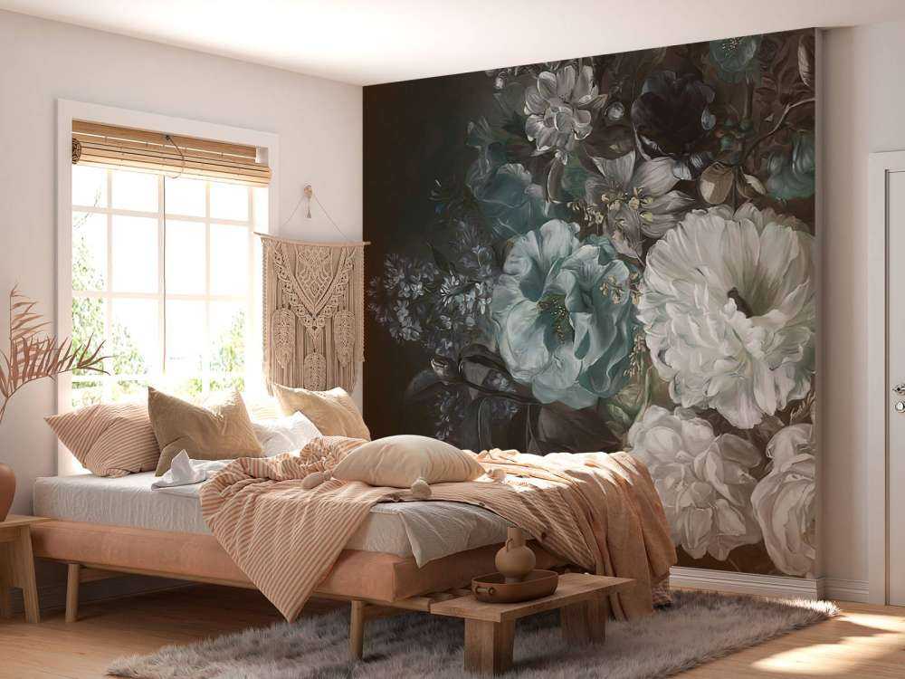 Bouquet with lilac Blue