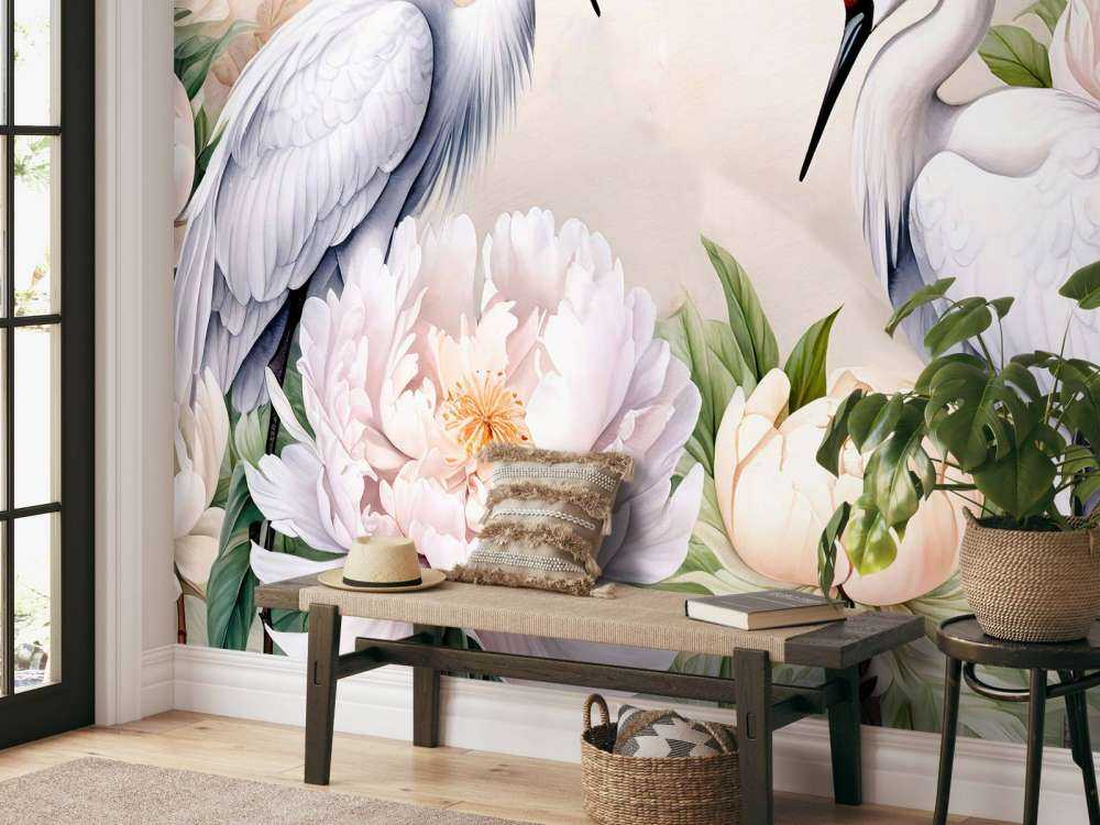 Storks Romance Orange