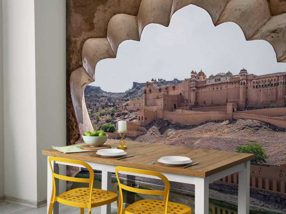 Woestijnfort met koninklijke bogen