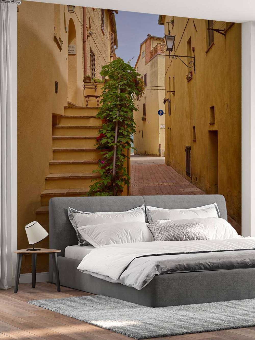 Trap in een Italiaans straatje