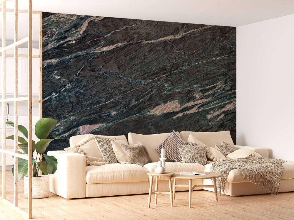 Marmer met golvende structuur