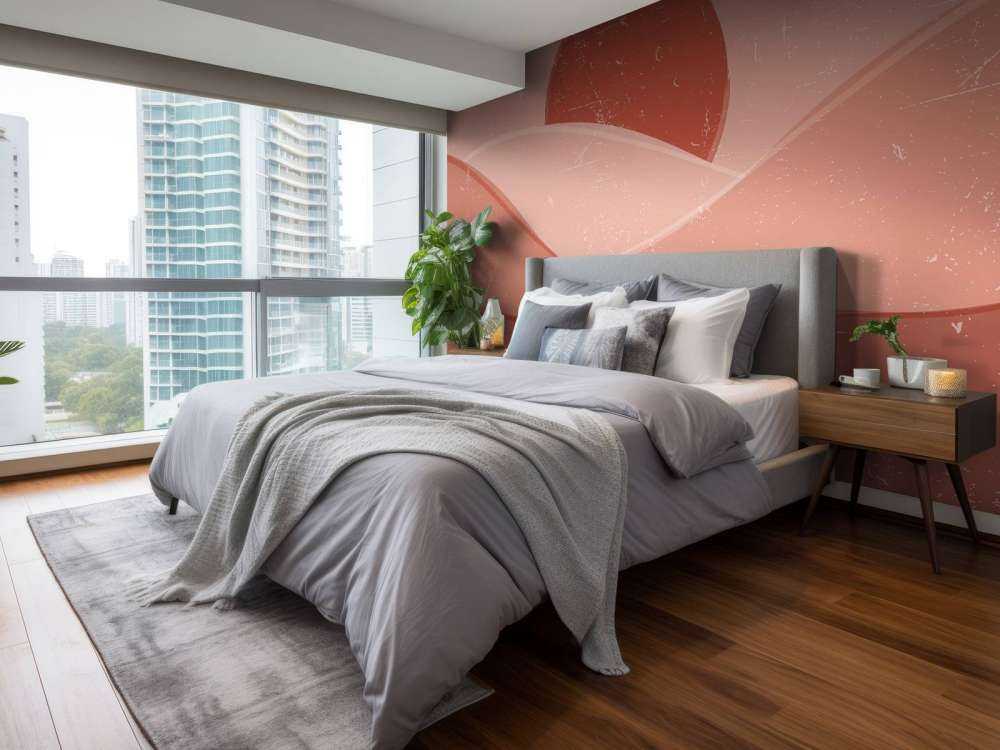 Rode golven voor de zon