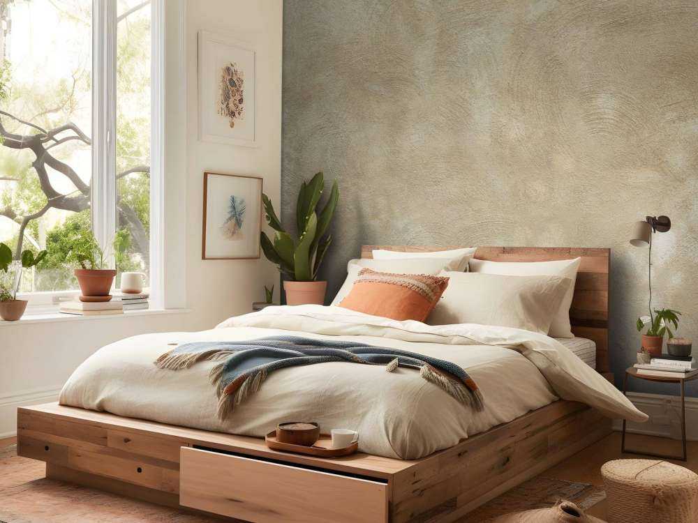 Muur met vegen en strepen