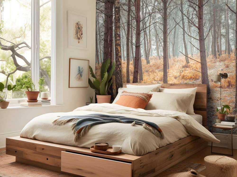 Bos tijdens de herfst