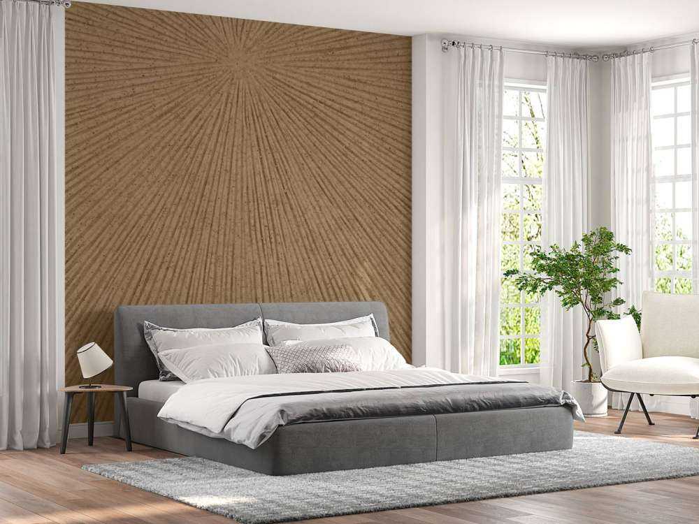 Structuur met lijnen in goud bruin