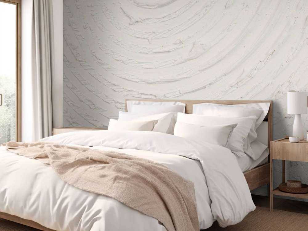Ronde vormen en lijnen in off white