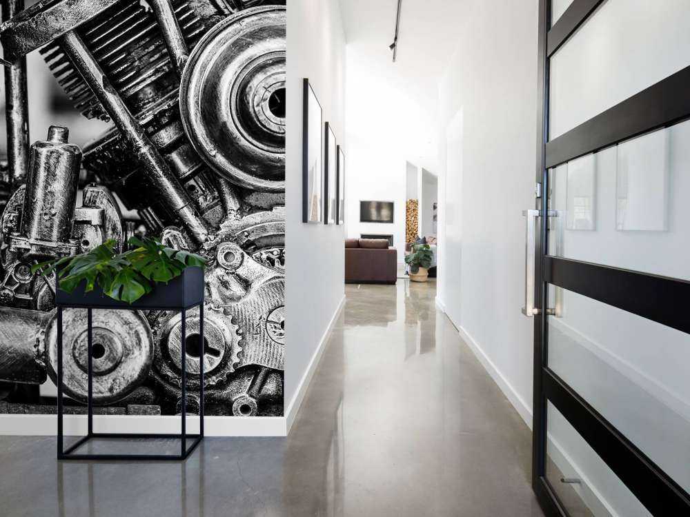 Motorblok van een motor