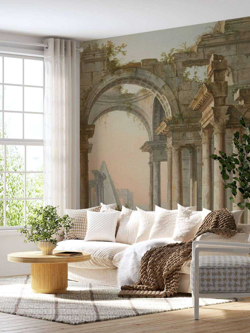 Capriccio' met ruïnes