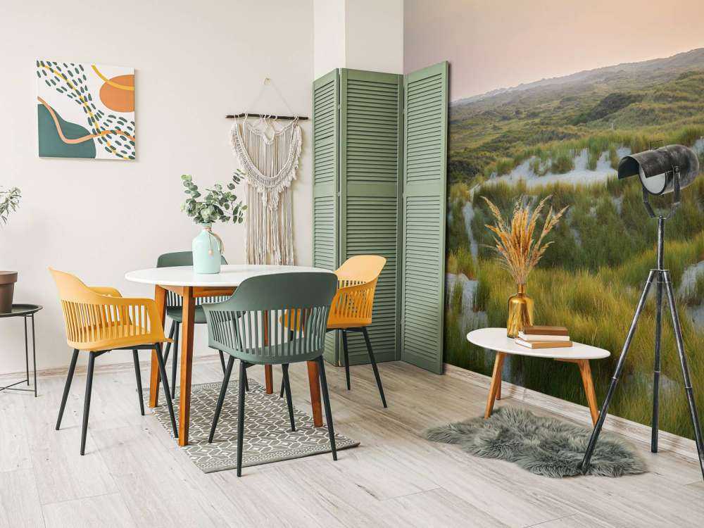 Zonsondergang in de duinen