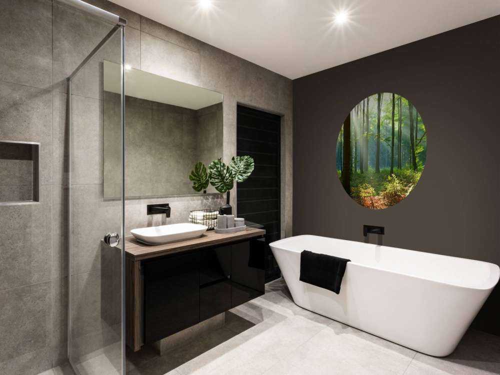 s Ochtends in het bos