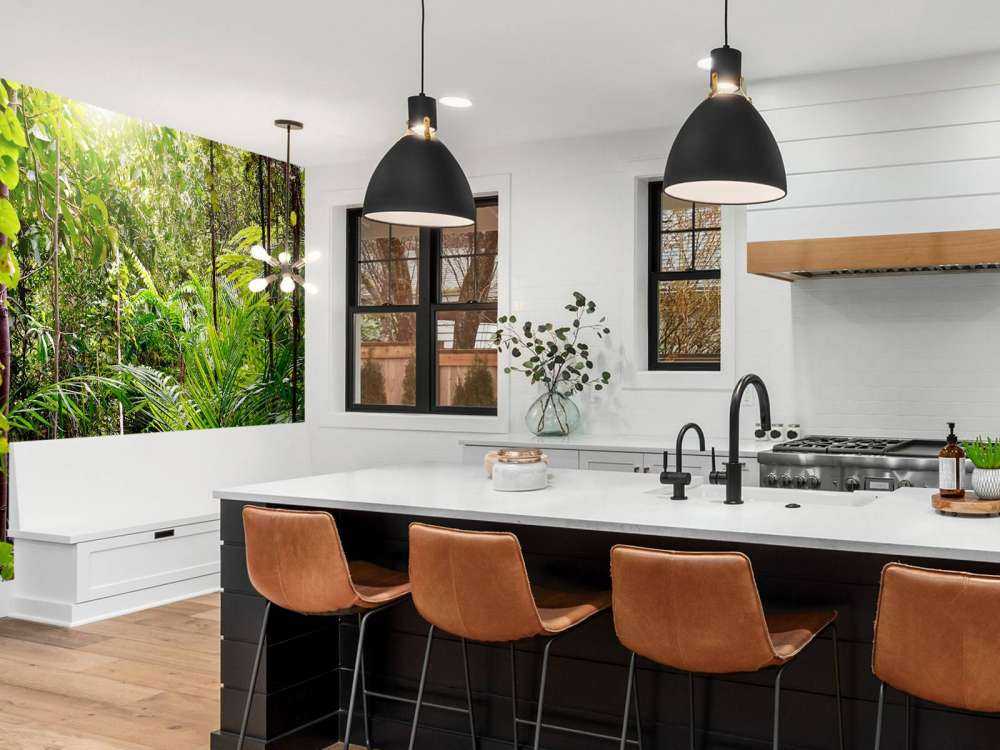 Vol gegroeid oerwoud