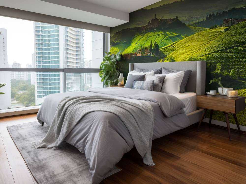 Prachtig landschap in Noord-Italië