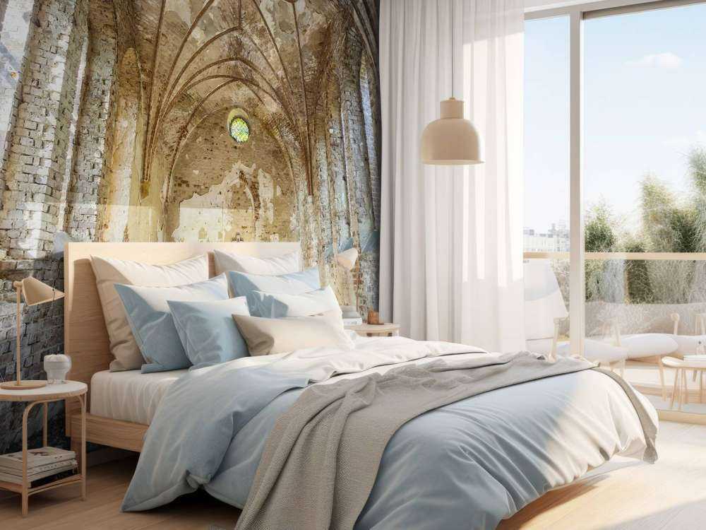 Binnenkant oude kerk