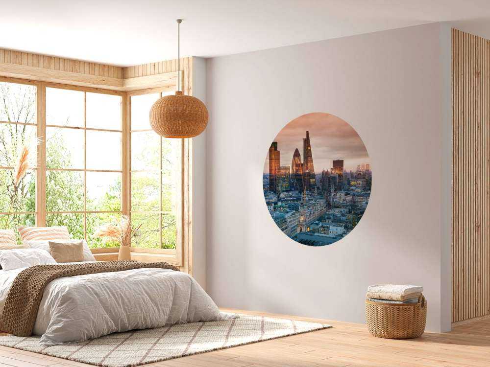 De skyline van Londen