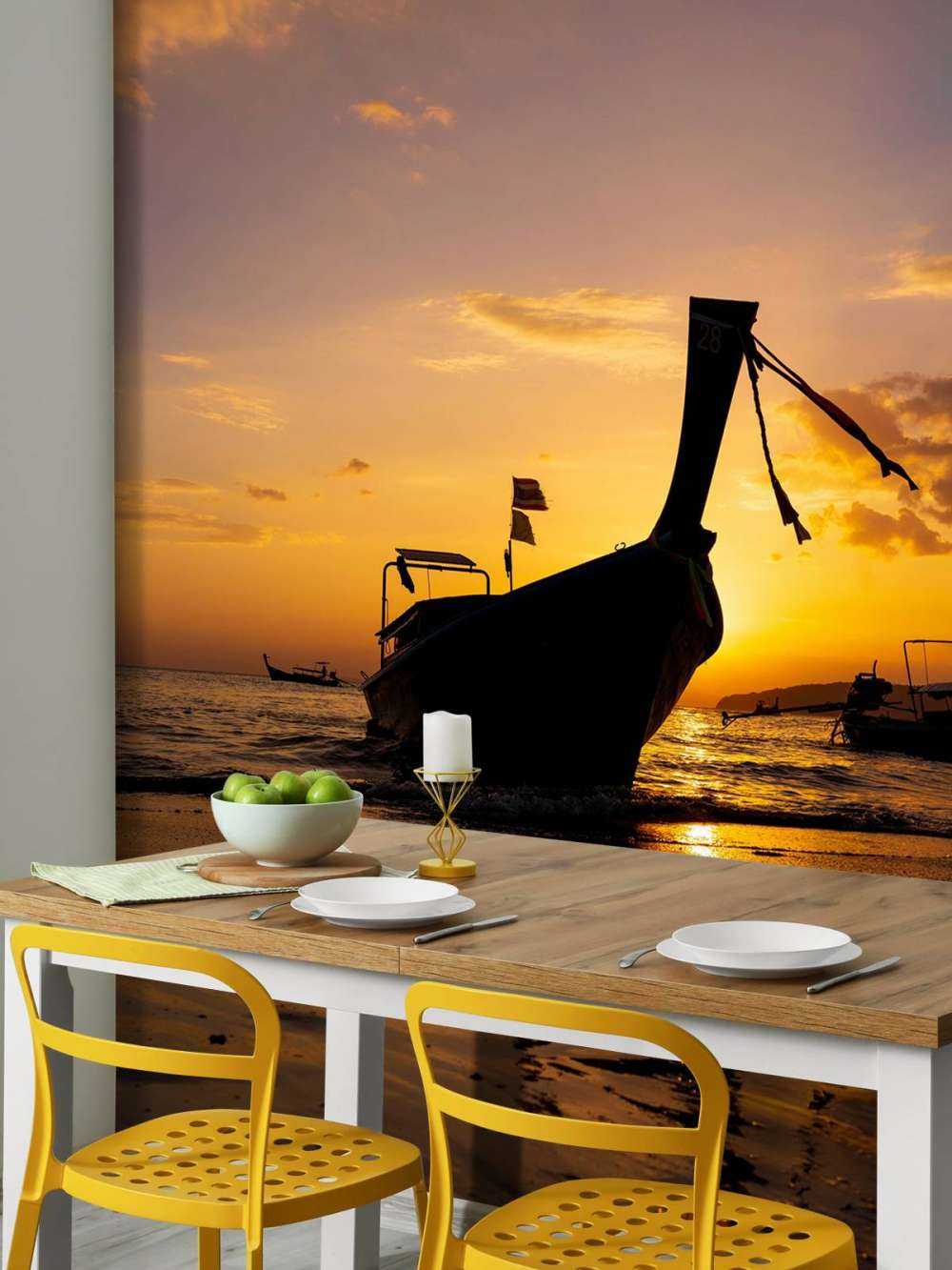 Traditionele langstaartboot