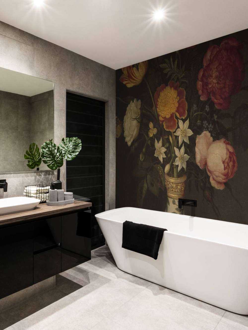 Stilleven met bloemen in een Wan-li vaas