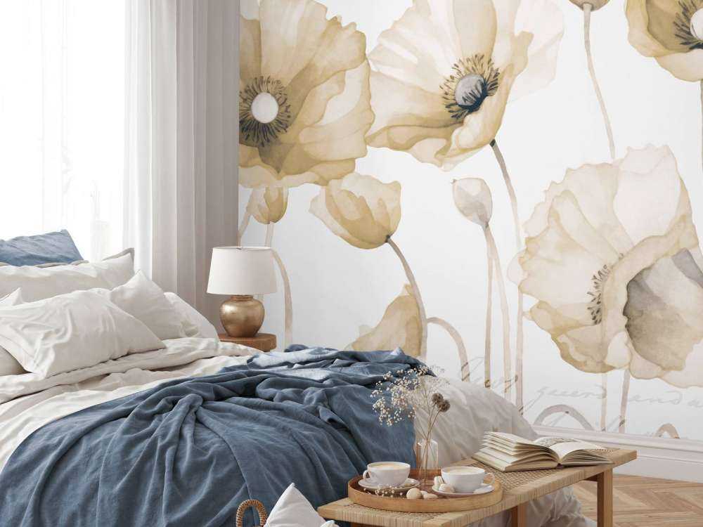 Poppy petal summer serenade soft beige