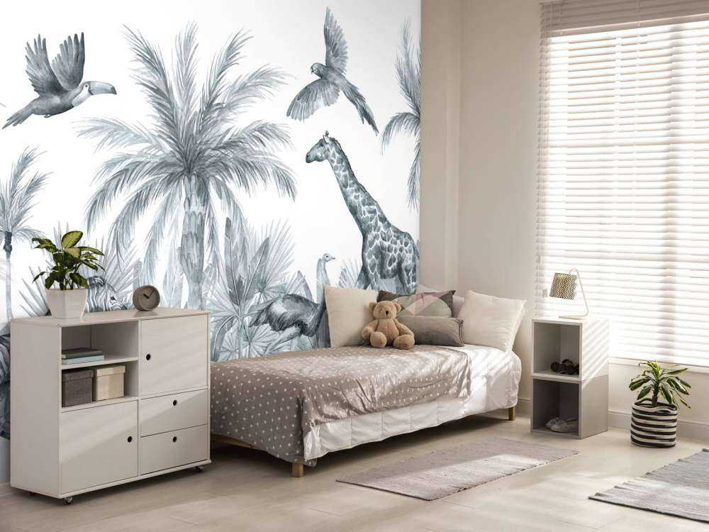 Vintage jungle dieren