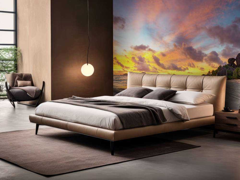 Zonsondergang op tropisch strand