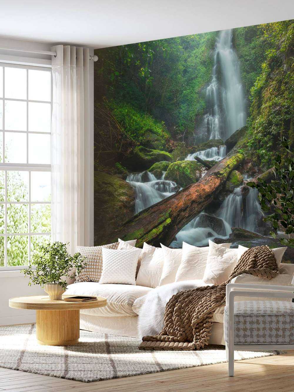 Close-up van waterval