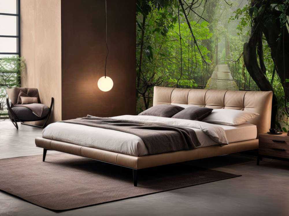 Brug met houten planken