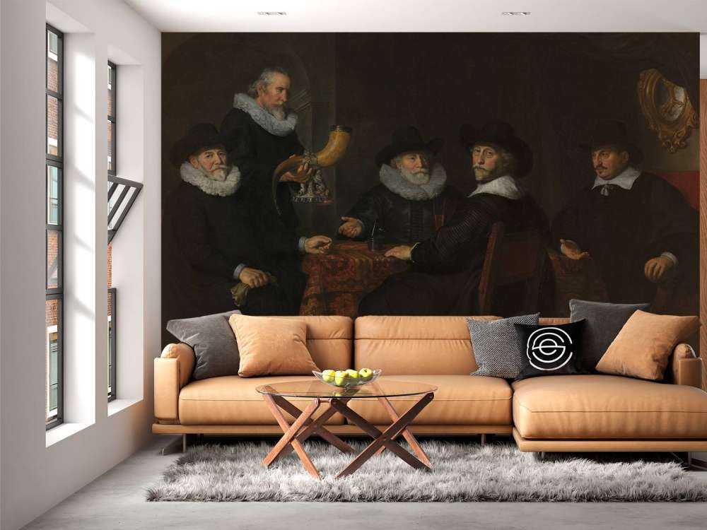 Vier doelheren der kloveniersdoelen