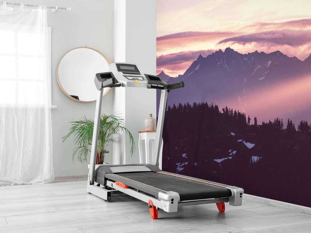 Berglandschap in de vroege ochtend