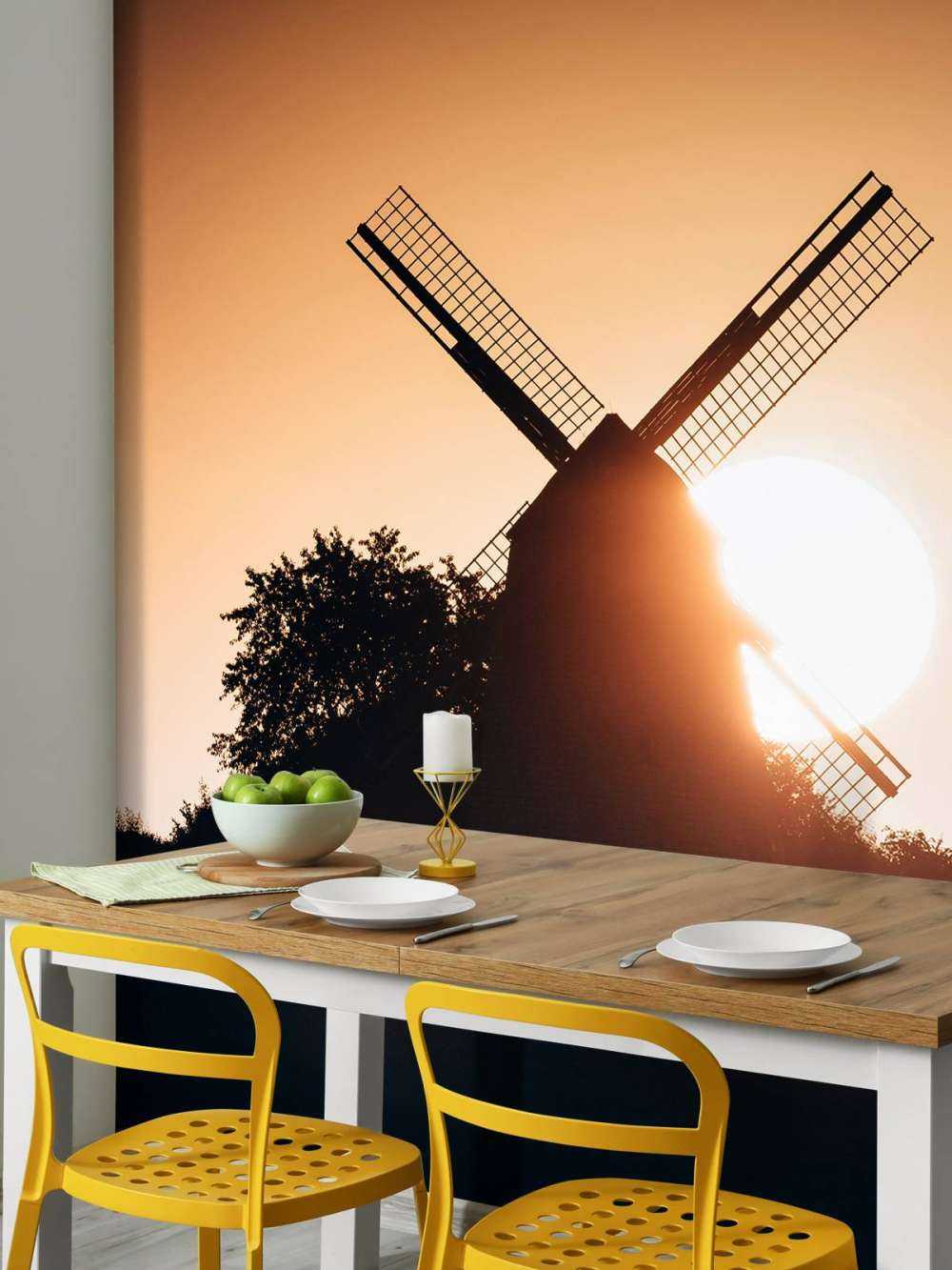 Zonsopkomst tijdens de zomer