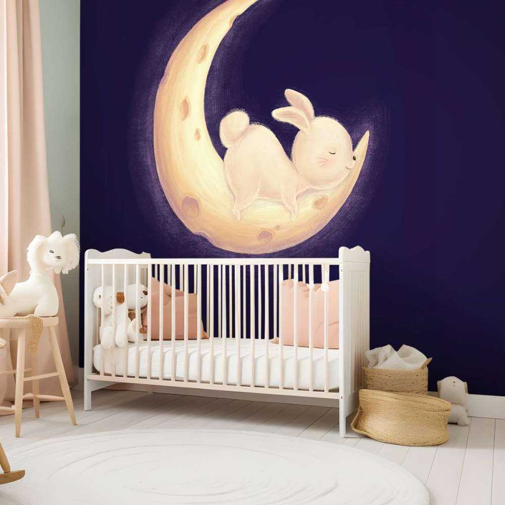 Konijntje op de maan