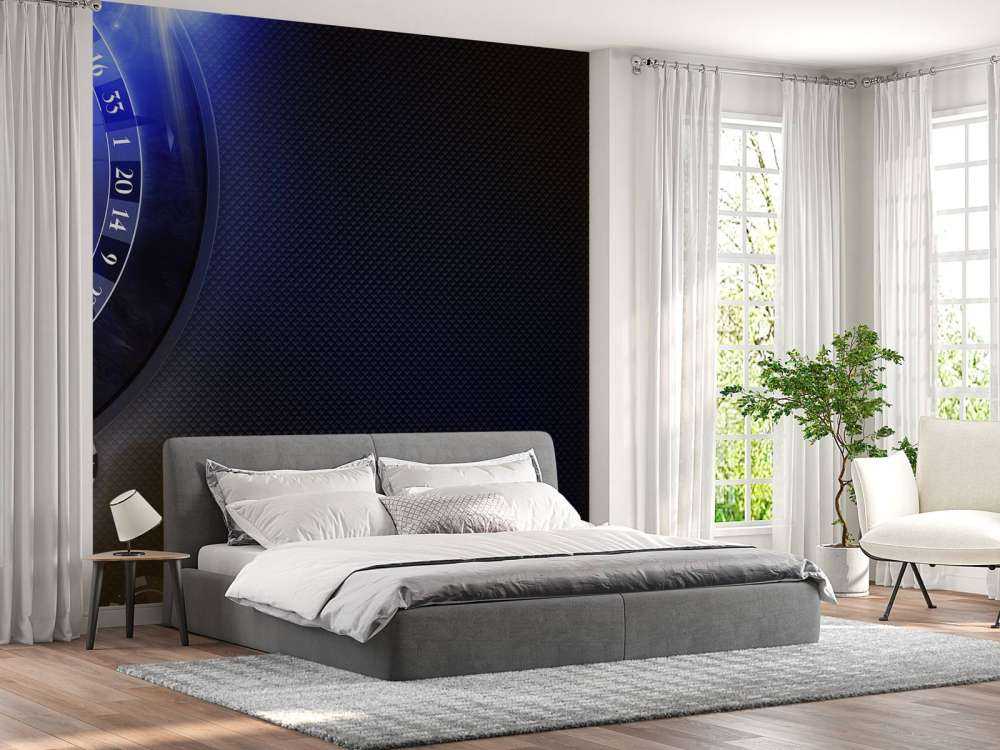 Donkere roulette tafel