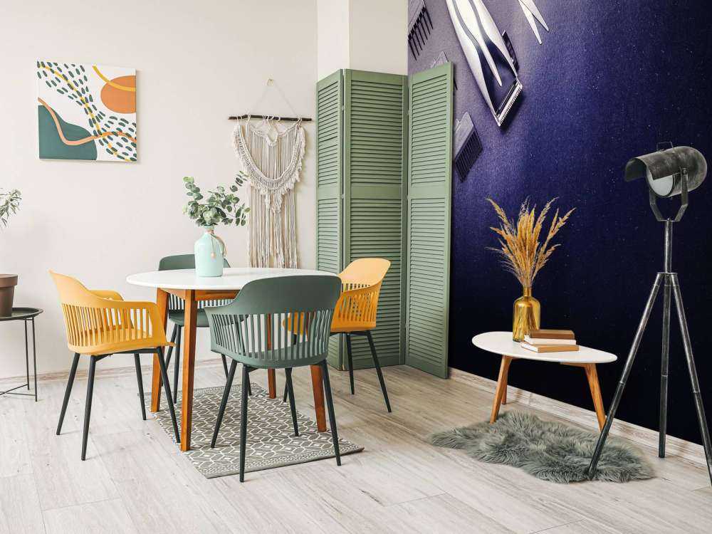 Kapper hulpmiddelen met een donkere achtergrond